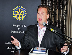 Choir founder joins Southbank Rotary