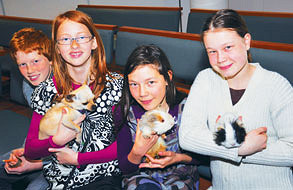 Animals receive blessing