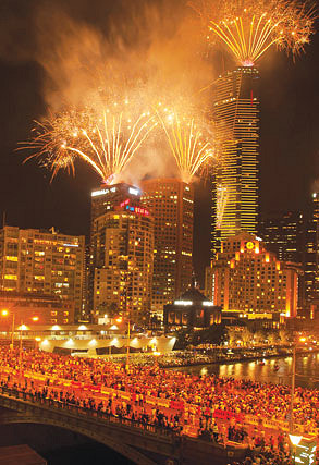 Gold rush celebrates new year