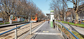 Major tram upgrades on St Kilda Rd