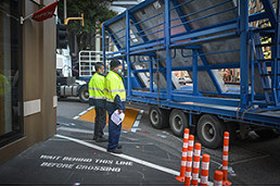 Southbank intersection fix underway