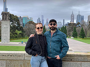 Southbank visitors hold their breath as they prepare to fly out of country