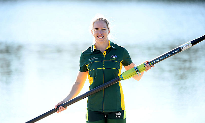 Olympic gold medallist receives Australia Day award