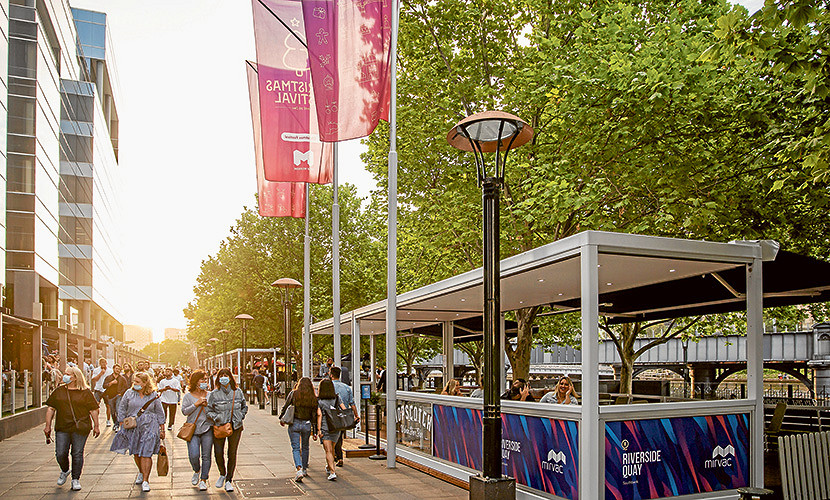 Traders relieved after council waives outdoor dining fees