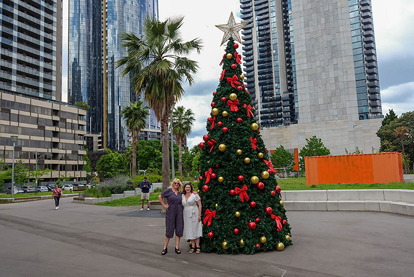 Southbank’s first Christmas tree taken down before December even arrives