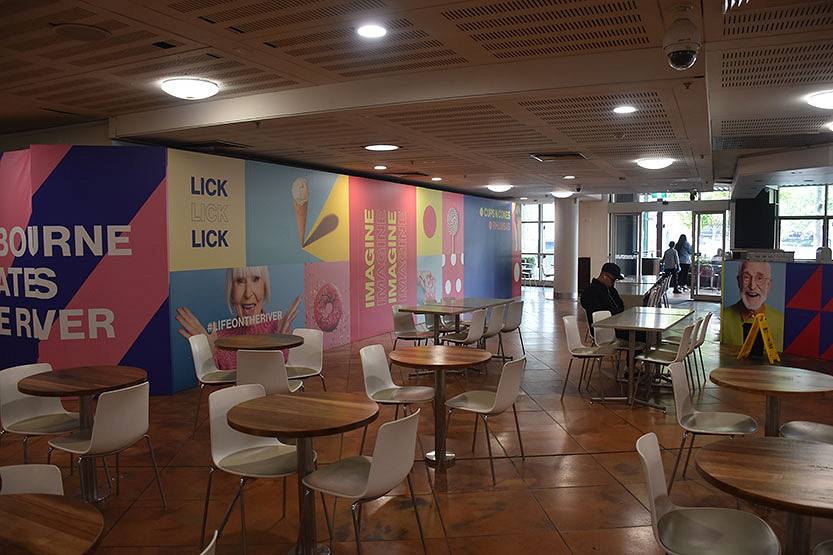 A step forward at the Southgate food court