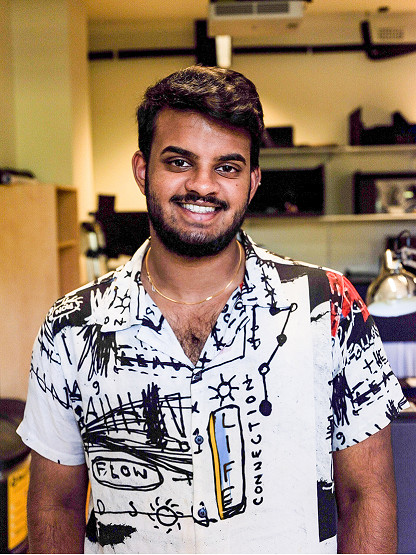 Meet VCA student Ishan Vivekanantham