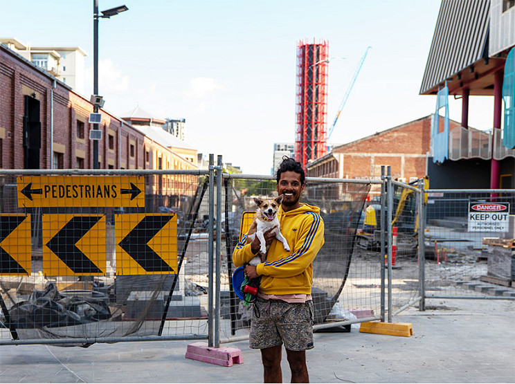 Works tracking well for new linear park