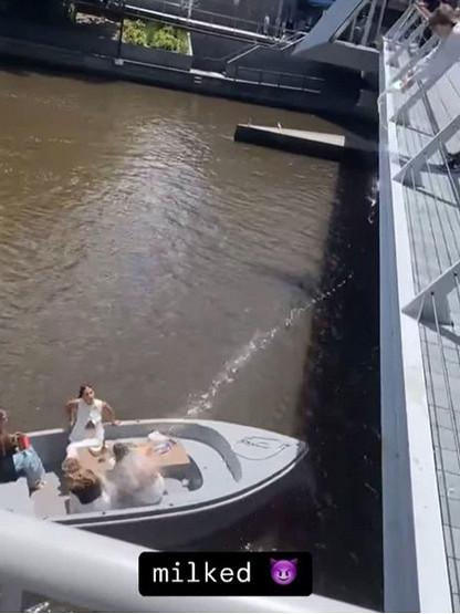 Goboat Milk Prank Melbourne