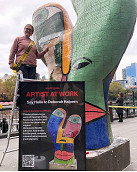 Artist Deborah Halpern reflects on Southbank icon, Ophelia