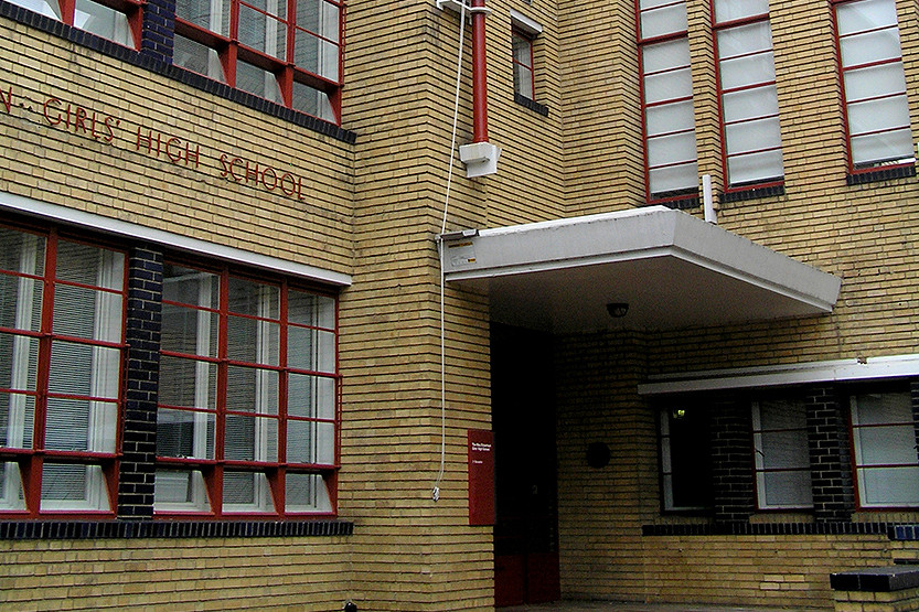 Mac.Robertson Girls High School – corner Kings Way and Albert Rd