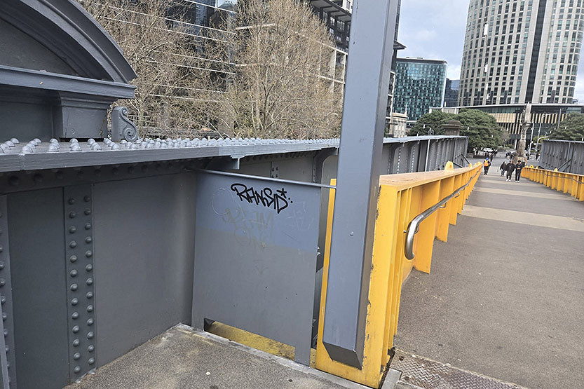 Graffiti delays expose gaps between council and state agencies