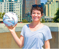 Gemma’s kicking goals at street kids world cup