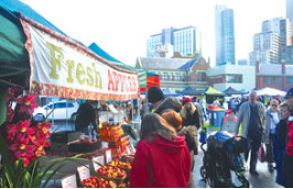 Southbank’s first farmers market takes off