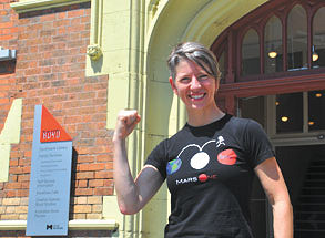 Dianne takes a step closer to Mars