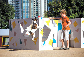 ACCA playground a doggy delight