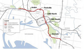Work underway on Metro Rail
