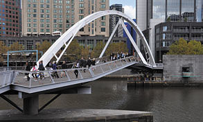 Pedestrian bridge to receive a facelift
