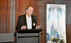 Prof. Adams talks Southbank Boulevard