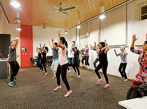 Bollywood fitness fun