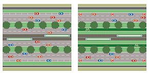 St Kilda Rd bike lane dispute