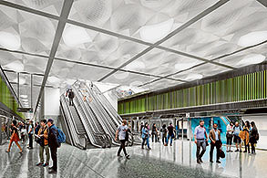 Domain Metro Station unveiled