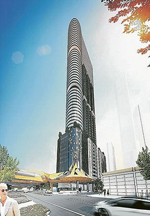Moray St tower approval
