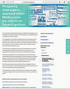Election investigation raises more questions than it answers