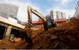 Construction of Anzac Station