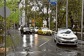 Eureka taxi jam