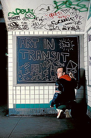 Crossing Haring and Basquiat