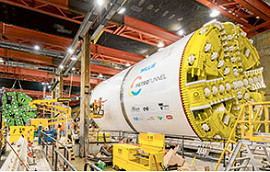 Tunnel on the move