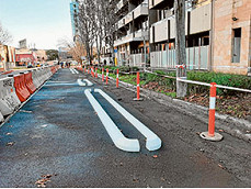 Protected cycling lanes fast-tracked